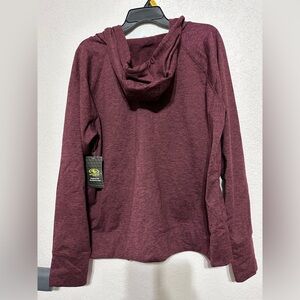 New Athletic Works Women’s ButterCore Zip-Up Hoodie w/ Long Sleeves & pockets